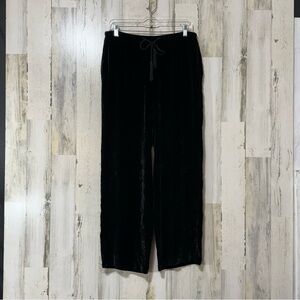 Express Black Velvet Women's Joggers